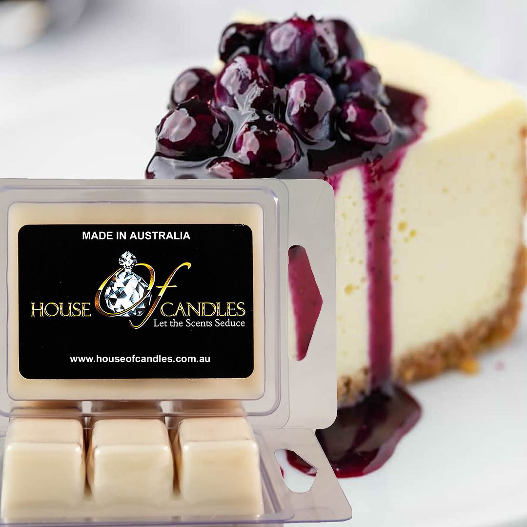 Black Cherry Cheesecake Eco Soy Candle Wax Melts Clam Packs
