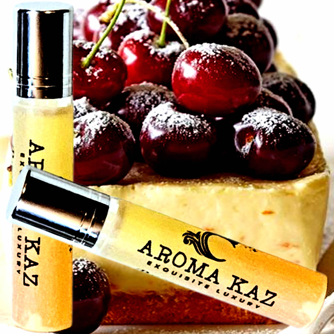 Black Cherry Cheesecake Roll-On Perfume Plant-Based Vegan Cruelty Free