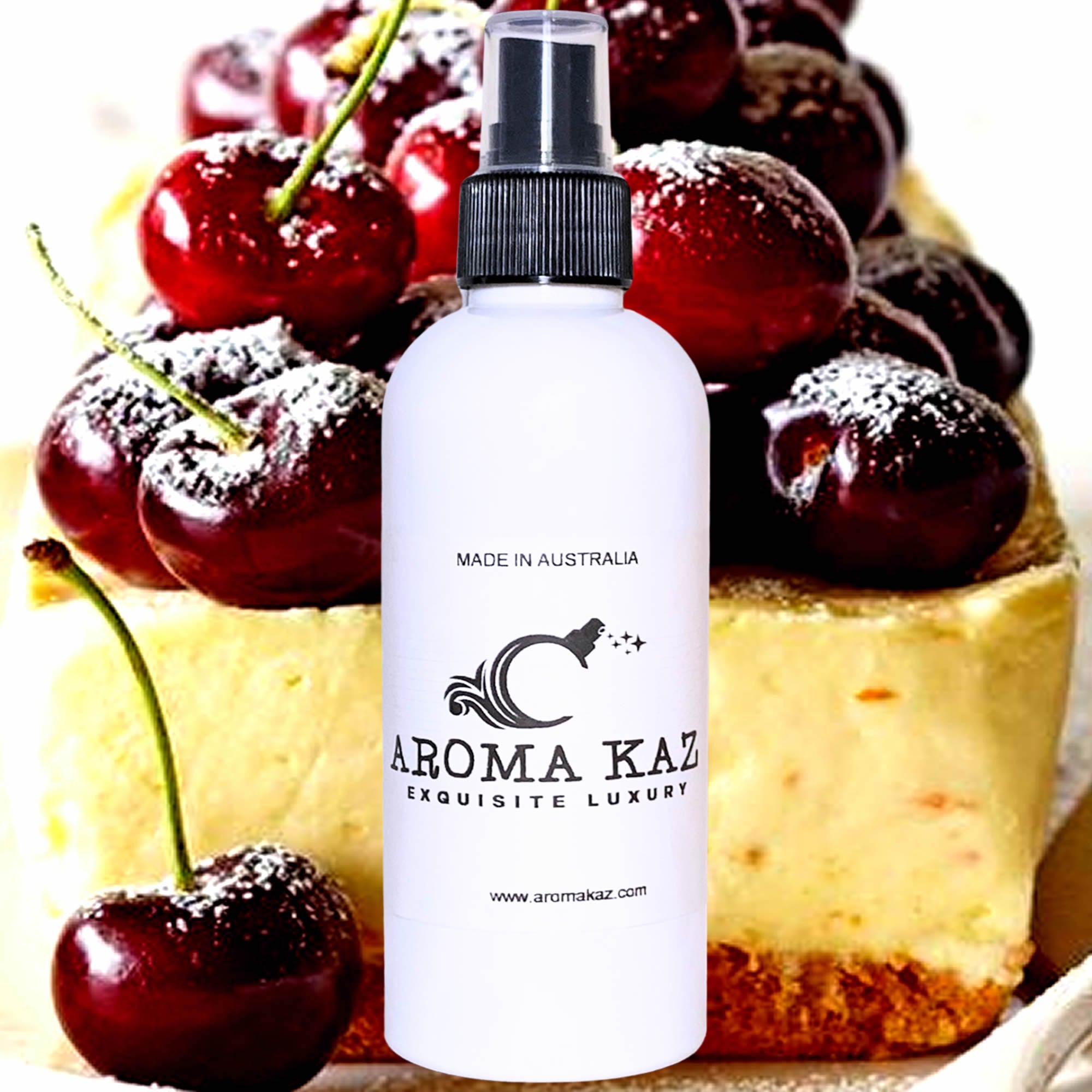 Black Cherry Cheesecake Car Air Freshener Spray – Plant-Based, Vegan, Cruelty-Free & Pet Safe