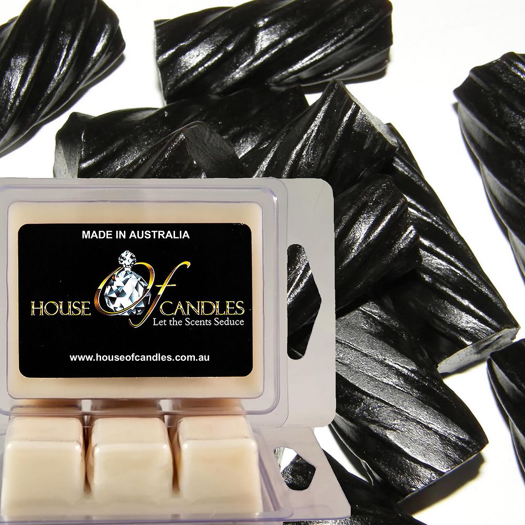 Black Licorice Eco Soy Candle Wax Melts Clam Packs