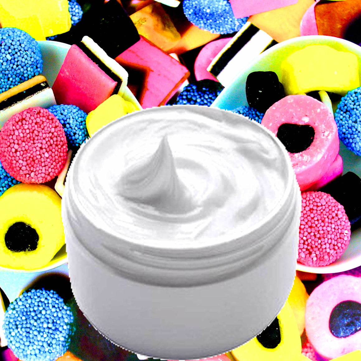 Licorice Allsorts Hydrating vegan body and hand cream moisturizer. Handmade in Australia, cruelty free, long-lasting fragrance, perfect for all skin types and ideal as a gift for men or women.