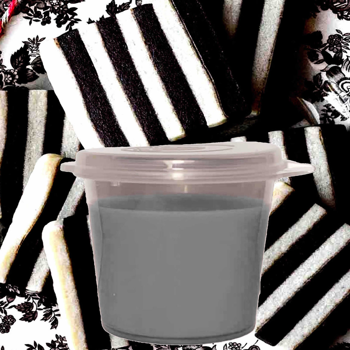 Black Licorice & Vanilla Soy Candle Melt Shot Pots – Plant-Based, Vegan, Cruelty-Free, Hand-Poured