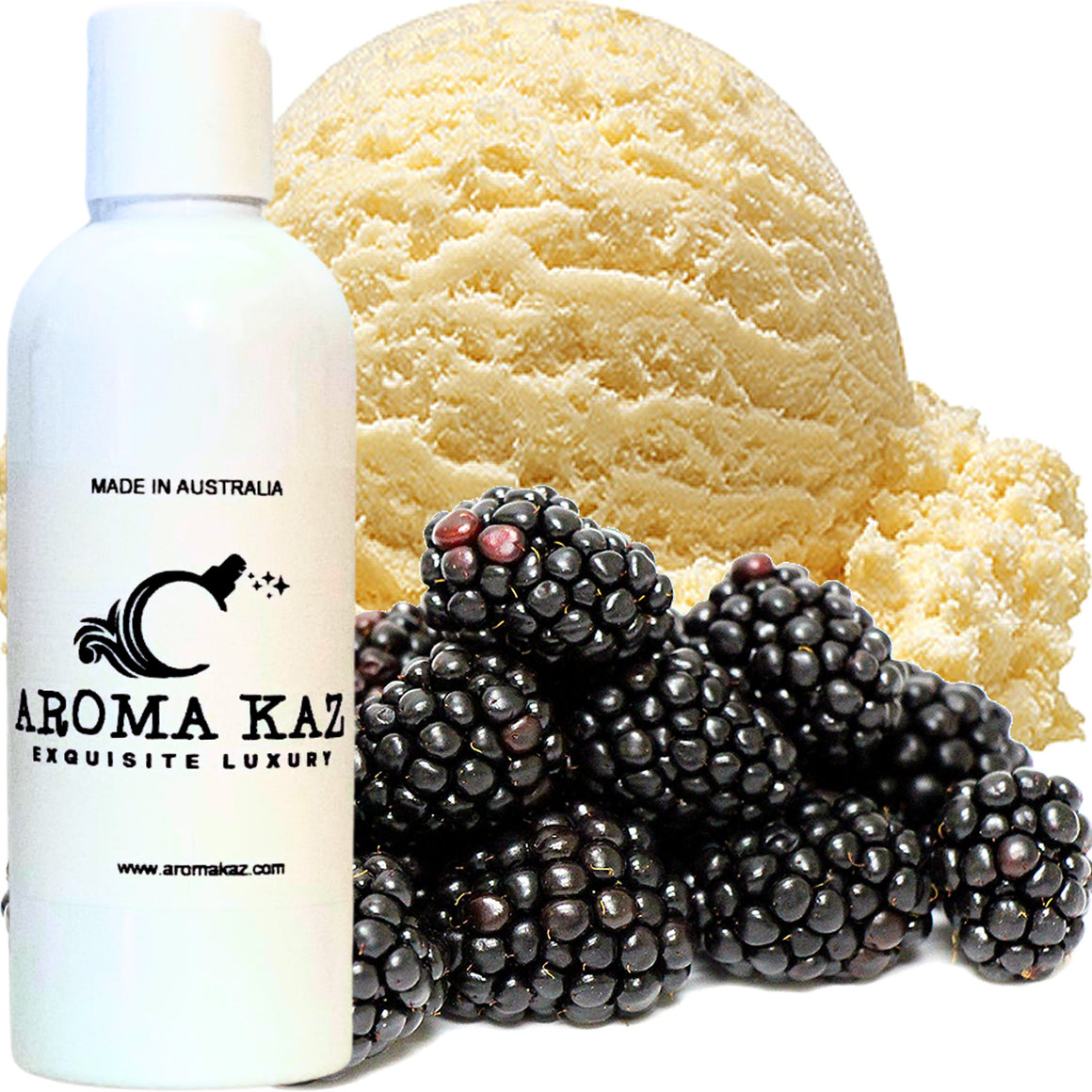 Black Raspberry Vanilla Scented Body Wash/Shower Gel