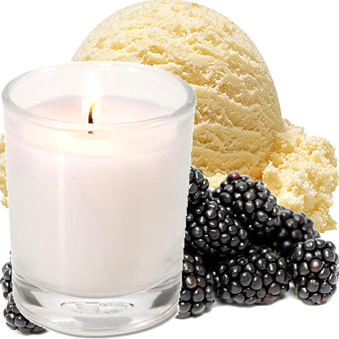 Black Raspberry Vanilla Scented Eco Soy Votive Candles Hand Poured