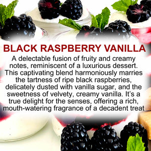 Black Raspberry Vanilla Body Spray Mist - Vegan, Cruelty-Free, Alcohol-Free Perfume