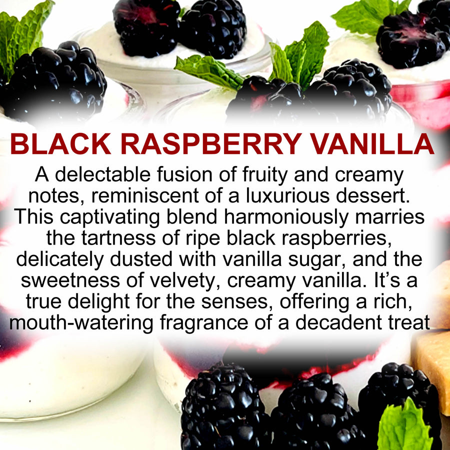 Black Raspberry Vanilla Fragrance Oil – Candle, Soap & Craft Making – Vegan & Cruelty-Free