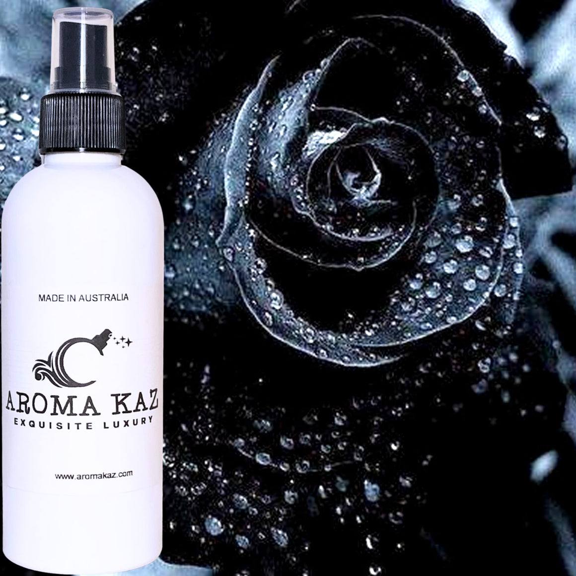 Black Rose & Oud Body Spray Perfume Mist