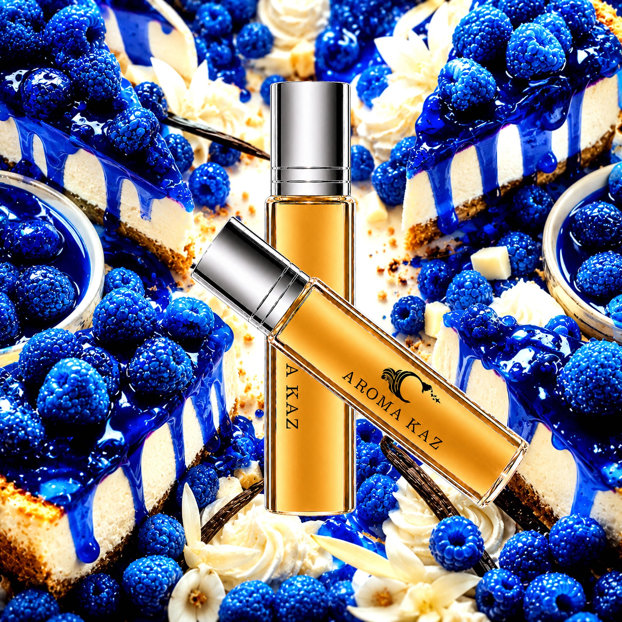 Blue Raspberry Cheesecake Fragrance Oil Roll-On
