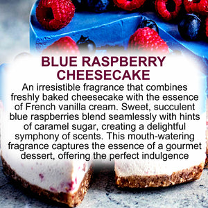 Blue Raspberry Cheesecake Body Spray Mist - Vegan, Cruelty-Free, Alcohol-Free Perfume