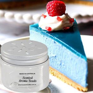 Blue Raspberry Cheesecake Scented Aroma Beads Room/Car Air Freshener