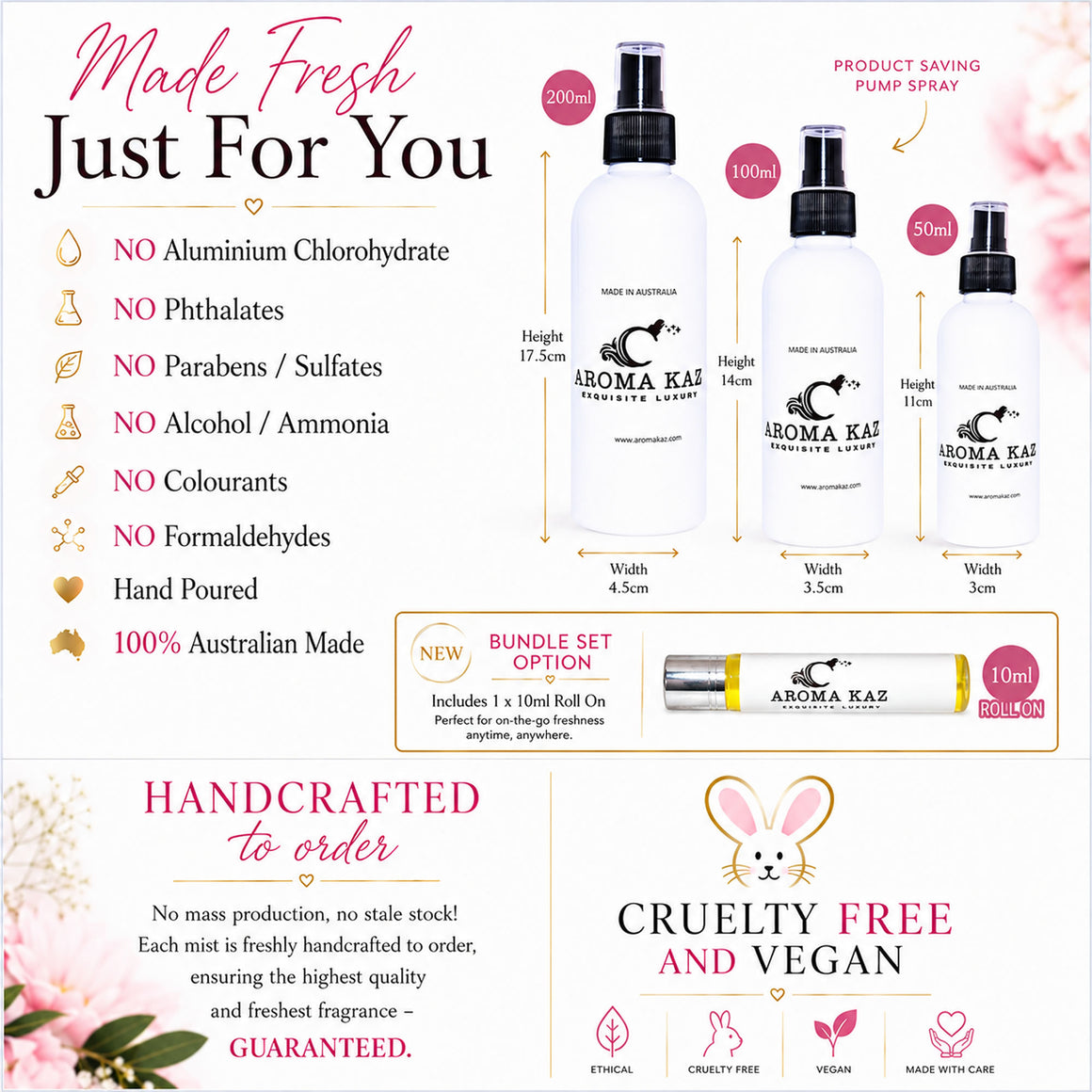 Almond Milk fragrance body spray with creamy almond and warm vanilla notes. A long-lasting vegan, cruelty-free fragrance crafted in Australia for effortless everyday wear.