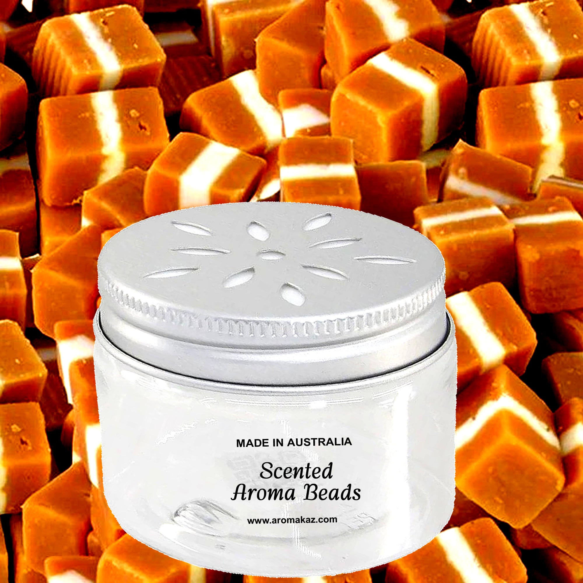 Brown Sugar Vanilla Caramel Air Freshener Aroma Beads - Room, Car, Pantry, Pet Areas, Linen