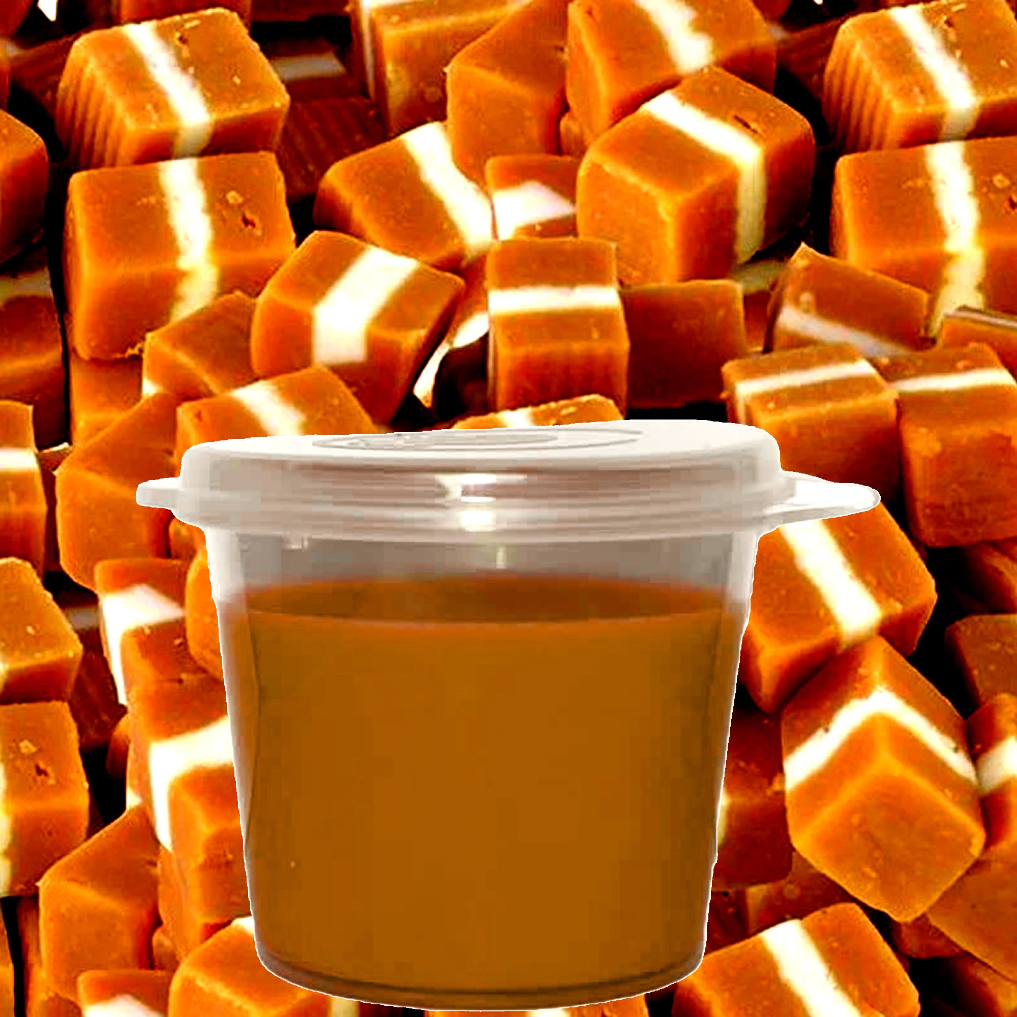 Brown Sugar Vanilla Caramel eco soy wax melts – vegan, cruelty-free featuring rich caramel, brown sugar and vanilla dessert aroma, handmade in Australia.