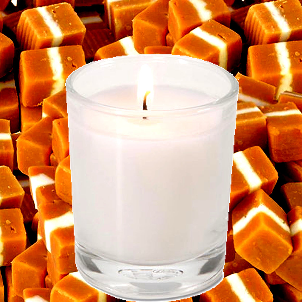 Brown Sugar Vanilla Caramel Eco Soy Votive Candles – Clean Burn, Plant-Based, Vegan & Pet Safe