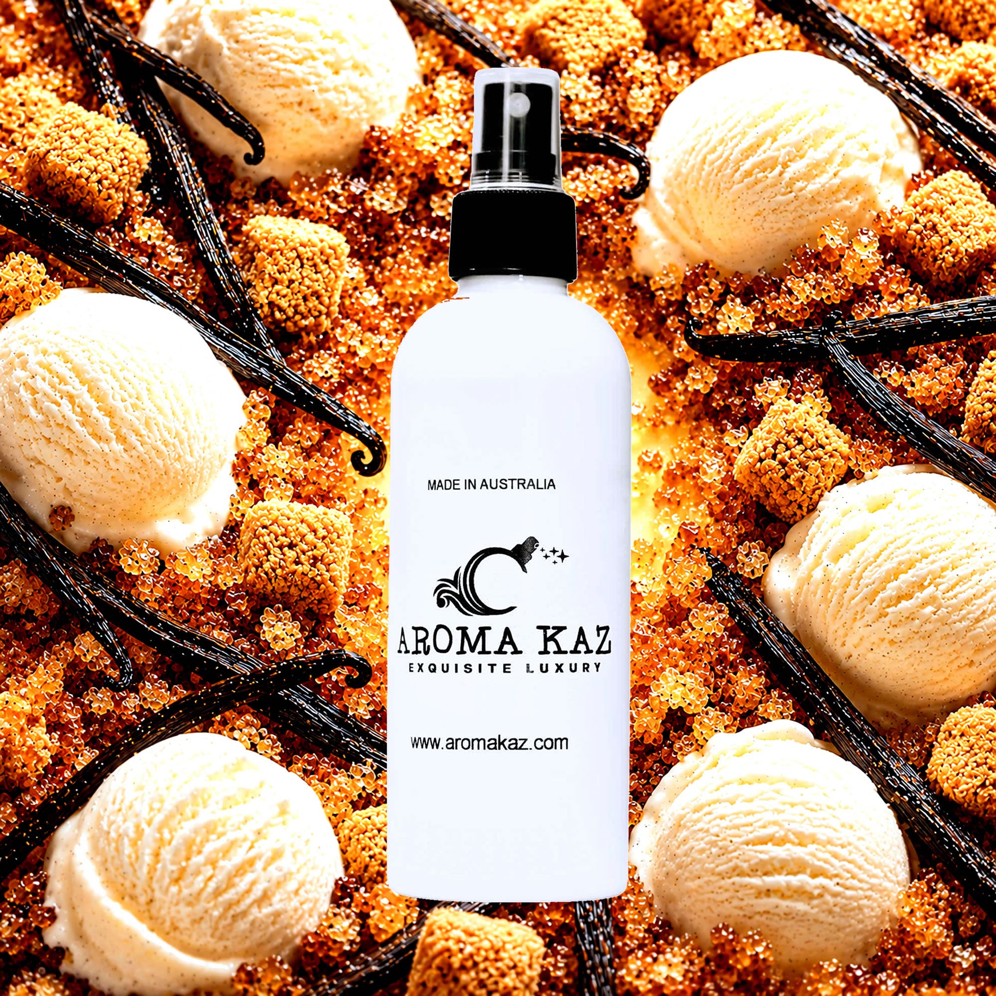 Brown Sugar Vanilla Perfume Body Spray Mist