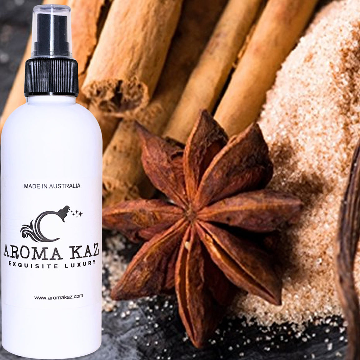 Brown Sugar Cinnamon Spice Room Linen Spray Air Freshener Deodorizer