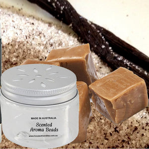 Brown Sugar Vanilla Caramel Scented Aroma Beads Room/Car Air Freshener
