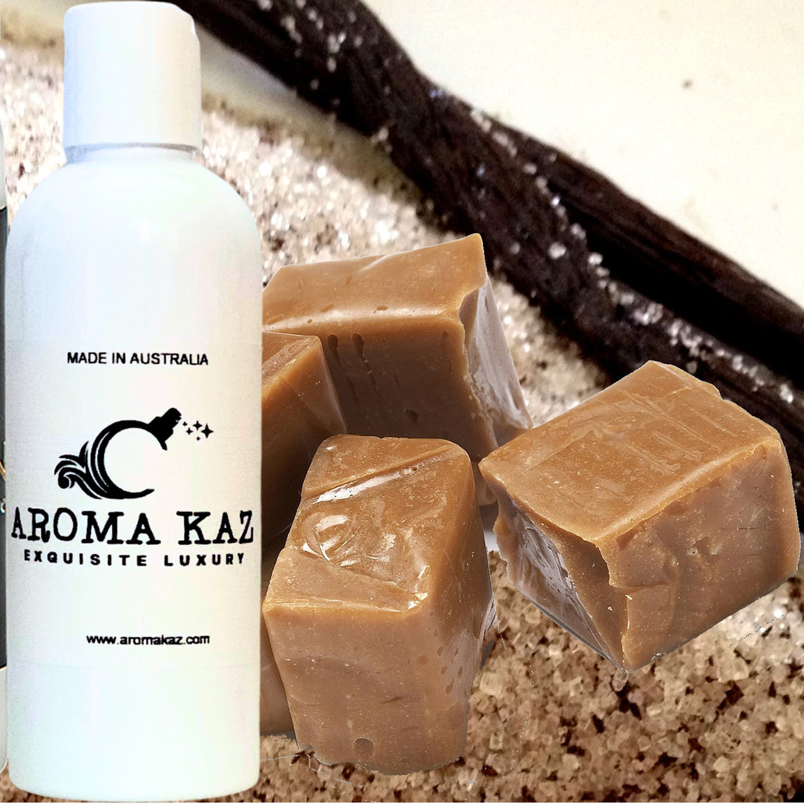 Brown Sugar Vanilla Caramel Scented Body Wash/Shower Gel