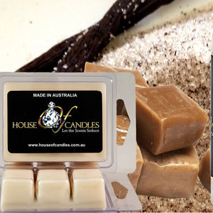 Brown Sugar Vanilla Caramel Eco Soy Candle Wax Melts Clam Packs