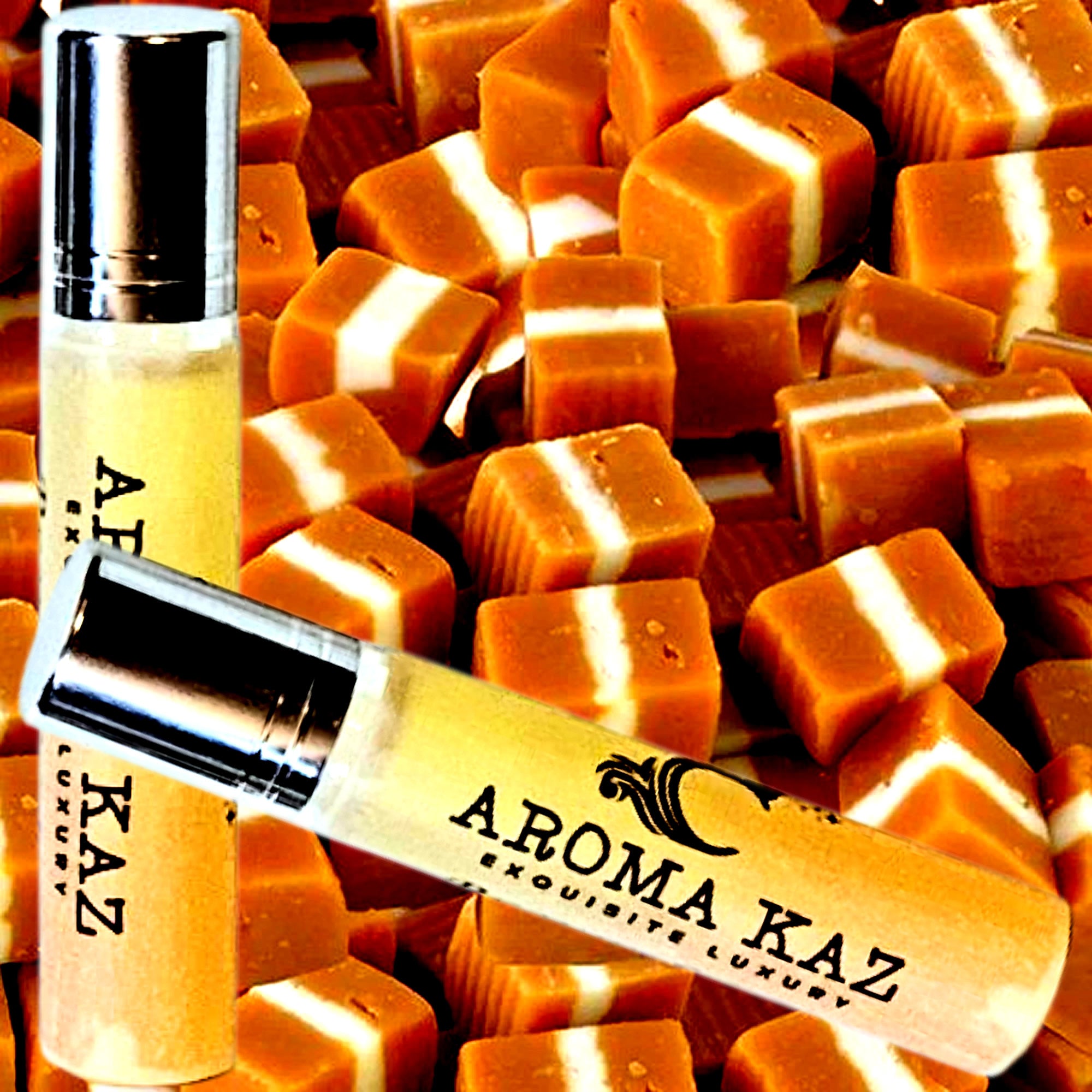 Brown Sugar Vanilla Caramel Roll-On Perfume Plant-Based Vegan Cruelty Free