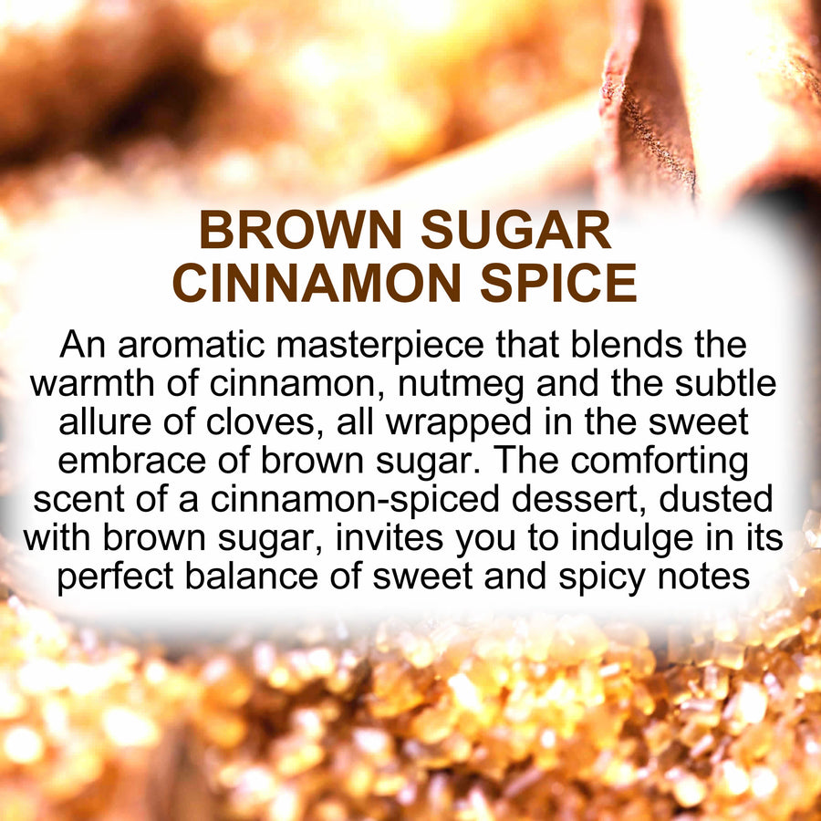 Brown Sugar Cinnamon Spice Soy Candle Melt Shot Pots – Plant-Based, Vegan, Cruelty-Free, Hand-Poured