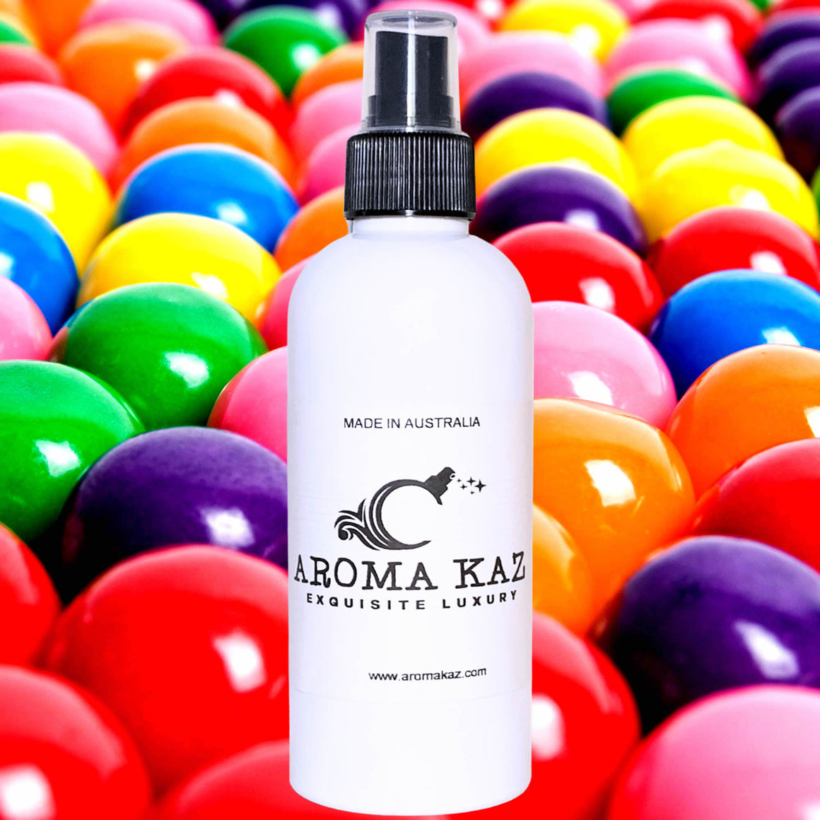 Bubblegum Body Spray Mist – vegan, cruelty-free body spray featuring sweet nostalgic bubblegum fragrance, handmade in Australia.