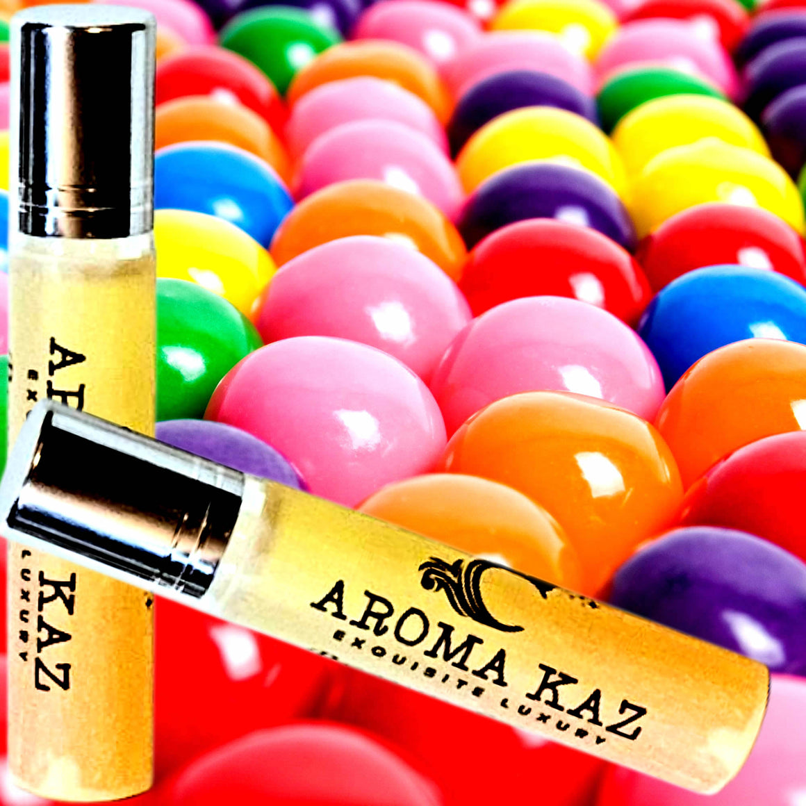 Bubblegum Fragrance Roll On – vegan, cruelty-free perfume roll on featuring sweet nostalgic bubblegum fragrance, handmade in Australia.
