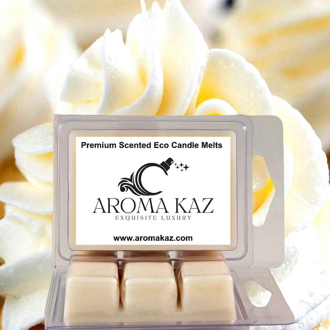 Buttercream Vanilla Soy Wax Melts – Hand-Poured, Plant-Based & Vegan