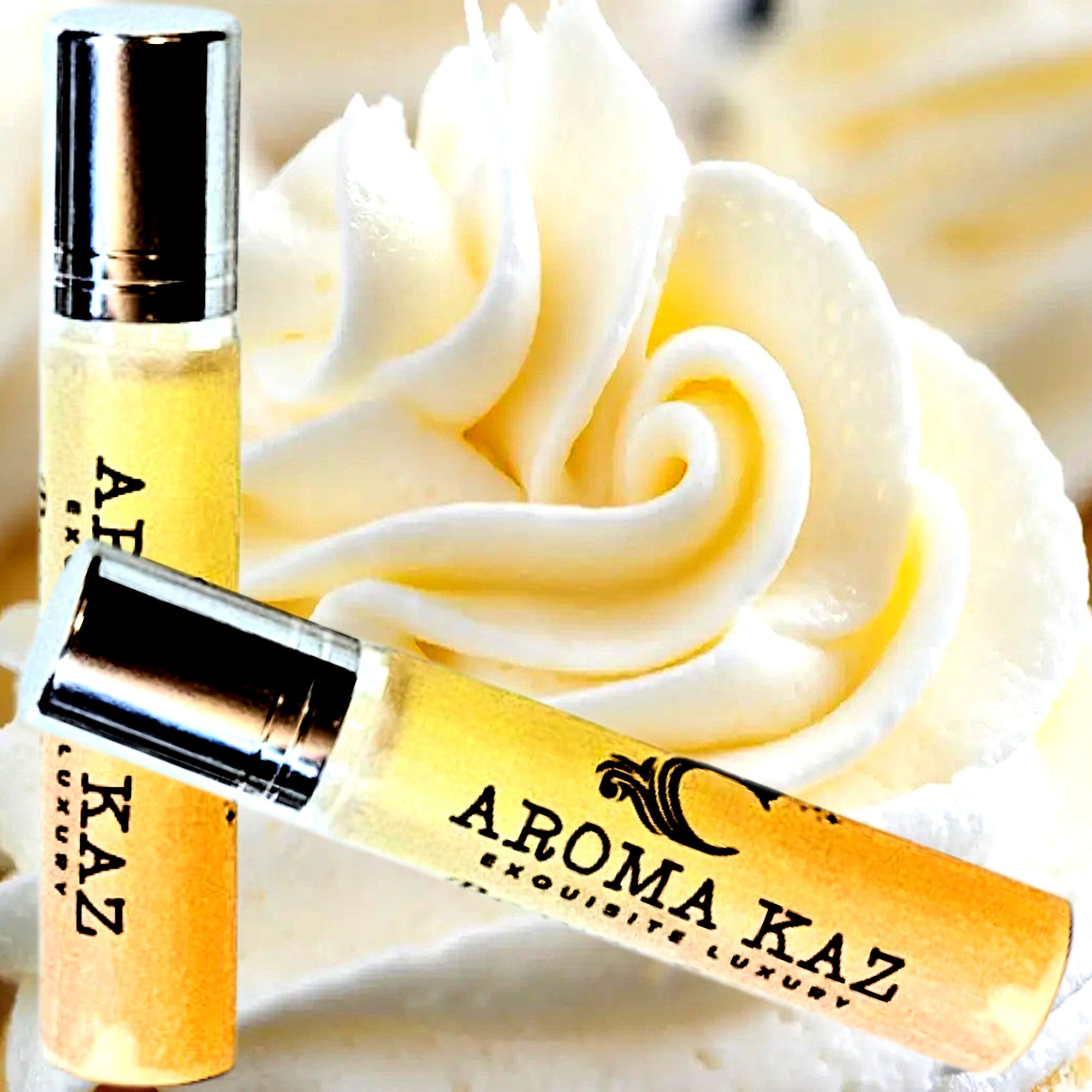 Buttercream Vanilla Roll-On Perfume Plant-Based Vegan Cruelty Free