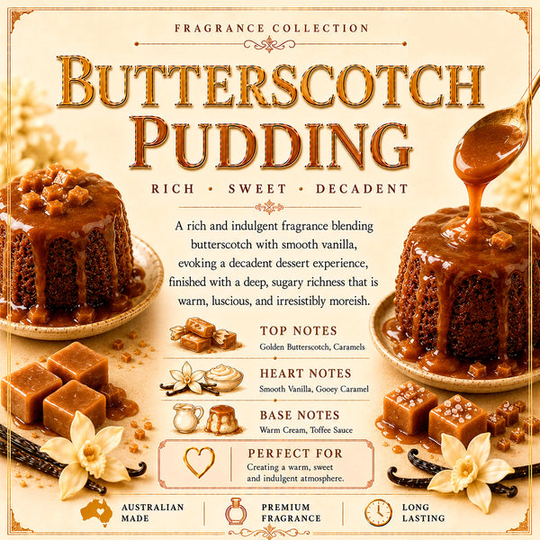 Butterscotch Pudding Fragrance Oil Roll-On 10ml | Long Lasting - Aroma Kaz