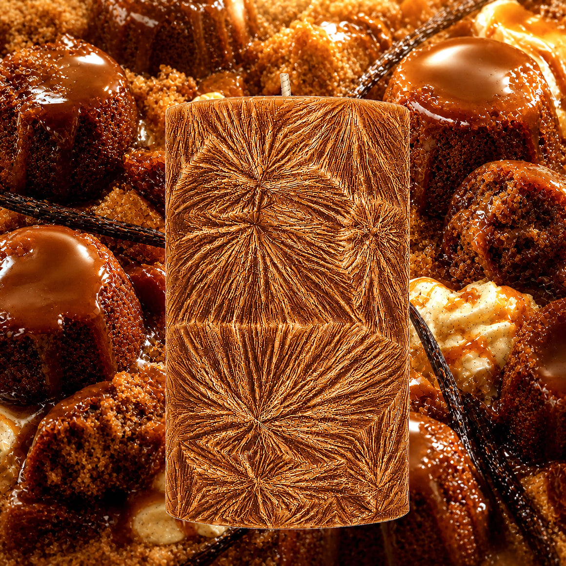 Butterscotch Pudding Pillar Candle