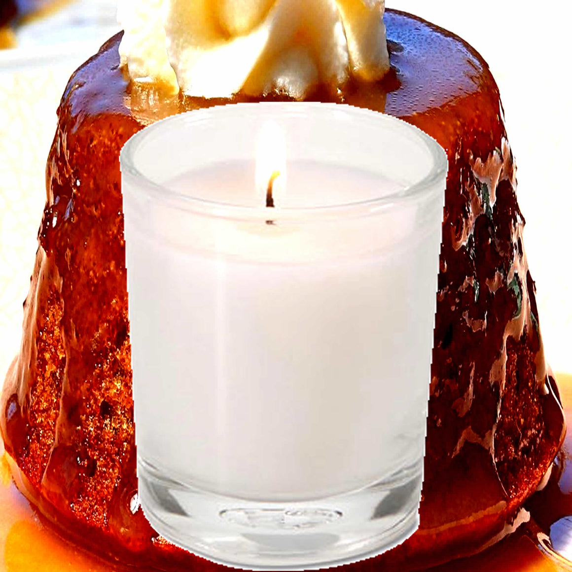 Butterscotch Pudding Eco Soy Votive Candles – Clean Burn, Plant-Based, Vegan & Pet Safe