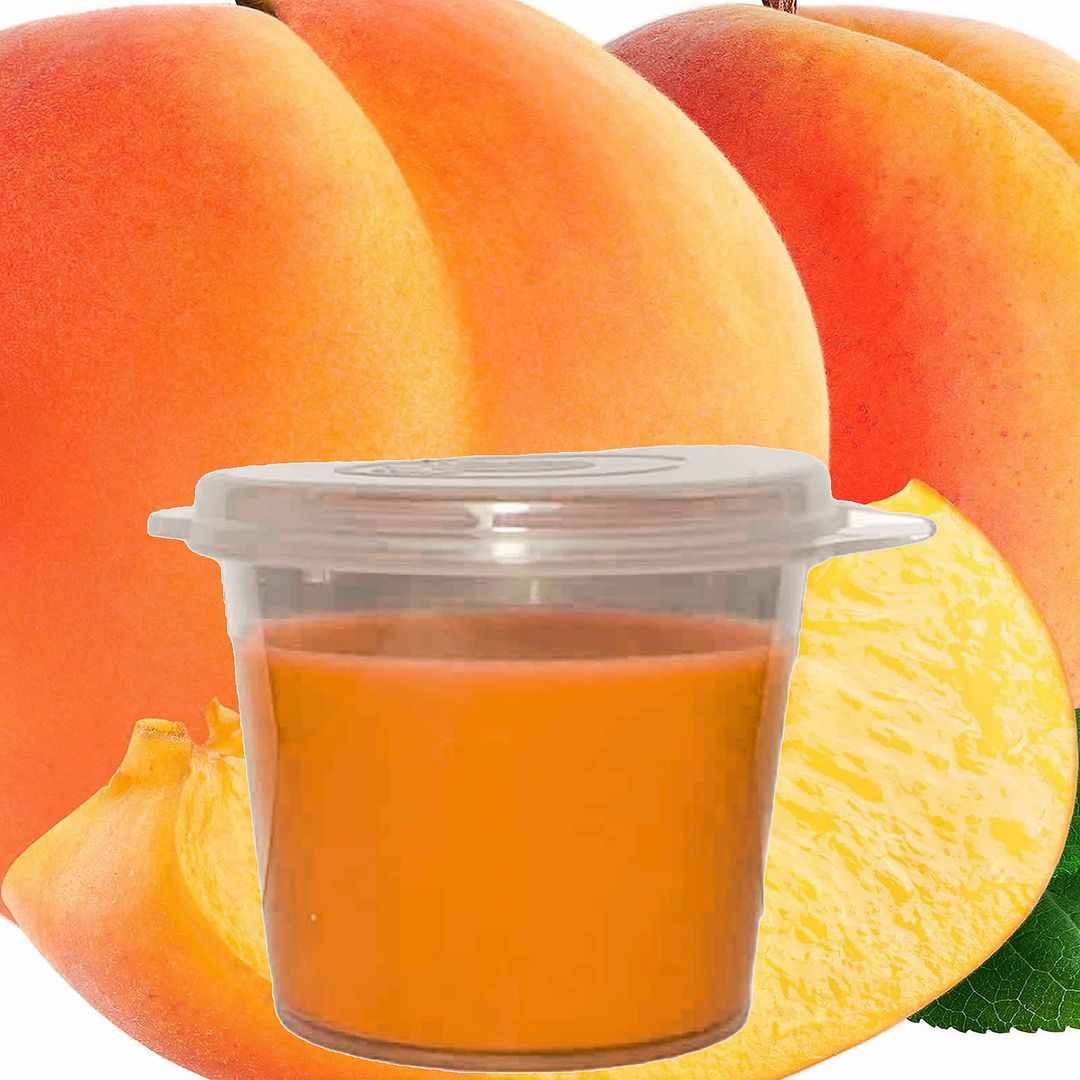 Apricot Peaches Candle Wax Melts - Shot Pots