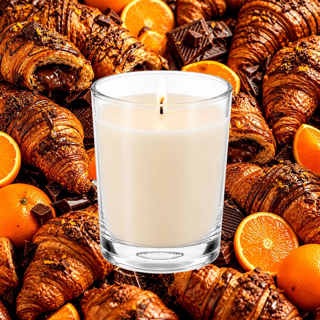 Choc Orange Jaffa Scented Votive Candles eco soy plant based – vegan, cruelty-free featuring chocolate and orange candy aroma, handmade in Australia.