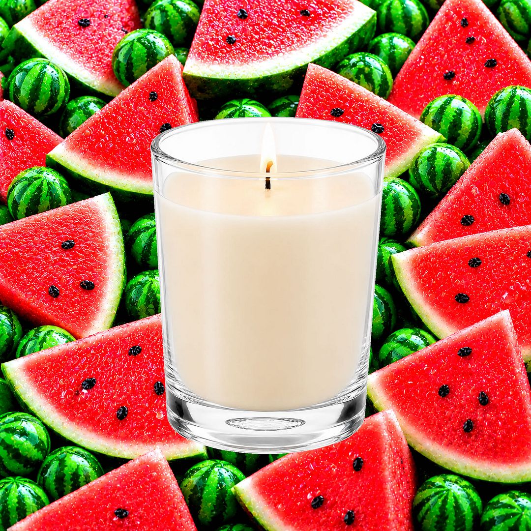 Watermelon Bubblegum Scented Votive Candles eco soy plant based – vegan, cruelty-free featuring juicy watermelon and sweet bubblegum candy notes, handmade in Australia.