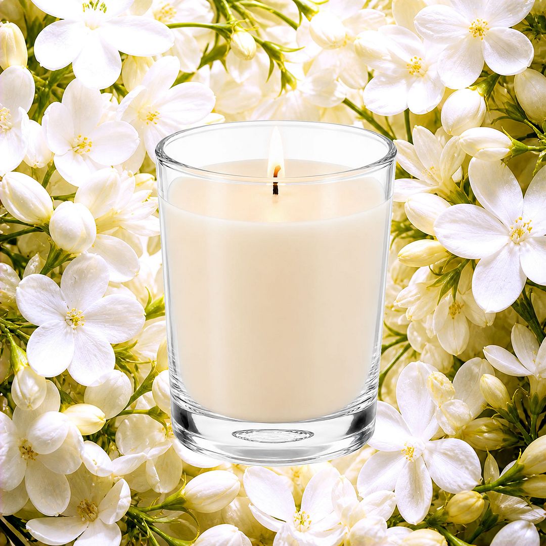 Jasmine Scented Votive Candles eco soy plant based – vegan, cruelty-free featuring sweet romantic jasmine florals, handmade in Australia.