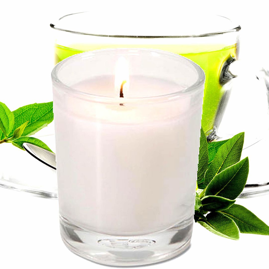 Green Tea & Wild Sage Eco Soy Votive Candles – Vegan, Cruelty-Free, Hand Poured and Made in Australia -  15+ Hour Fragrance Burn – Use in Votive Holders Only – Choose Colour & Pack Size