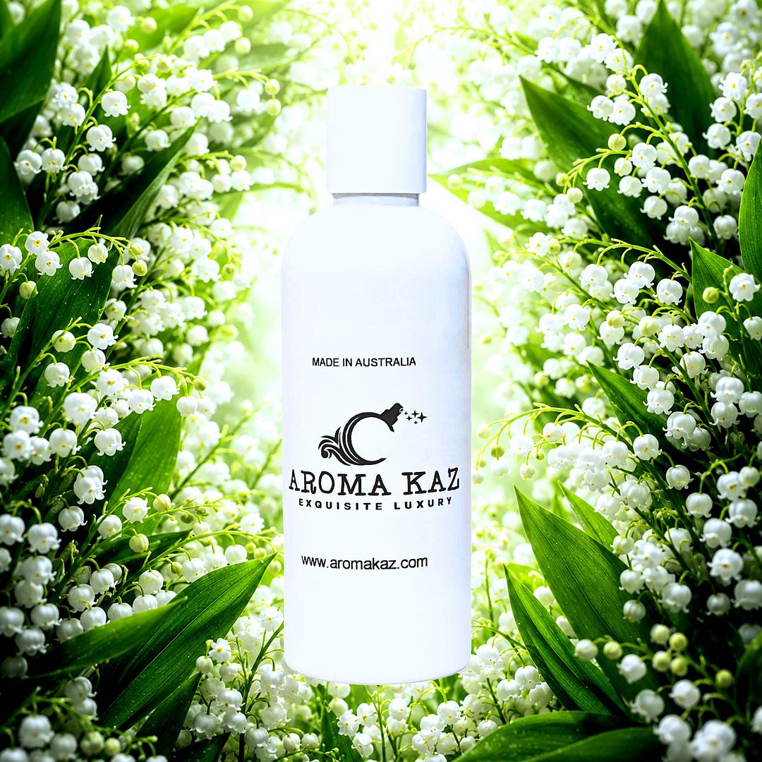 Lily Of The Valley Body Massage Oil – vegan, cruelty-free, plant-based hydrating oil with delicate spring lily florals, handmade in Australia.
