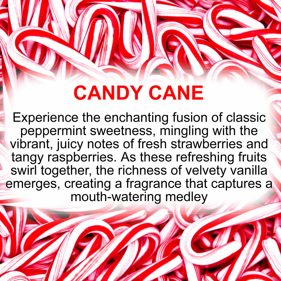 Candy Cane Vegan Soap Bars Plant-Based Cruelty-Free Handcrafted
