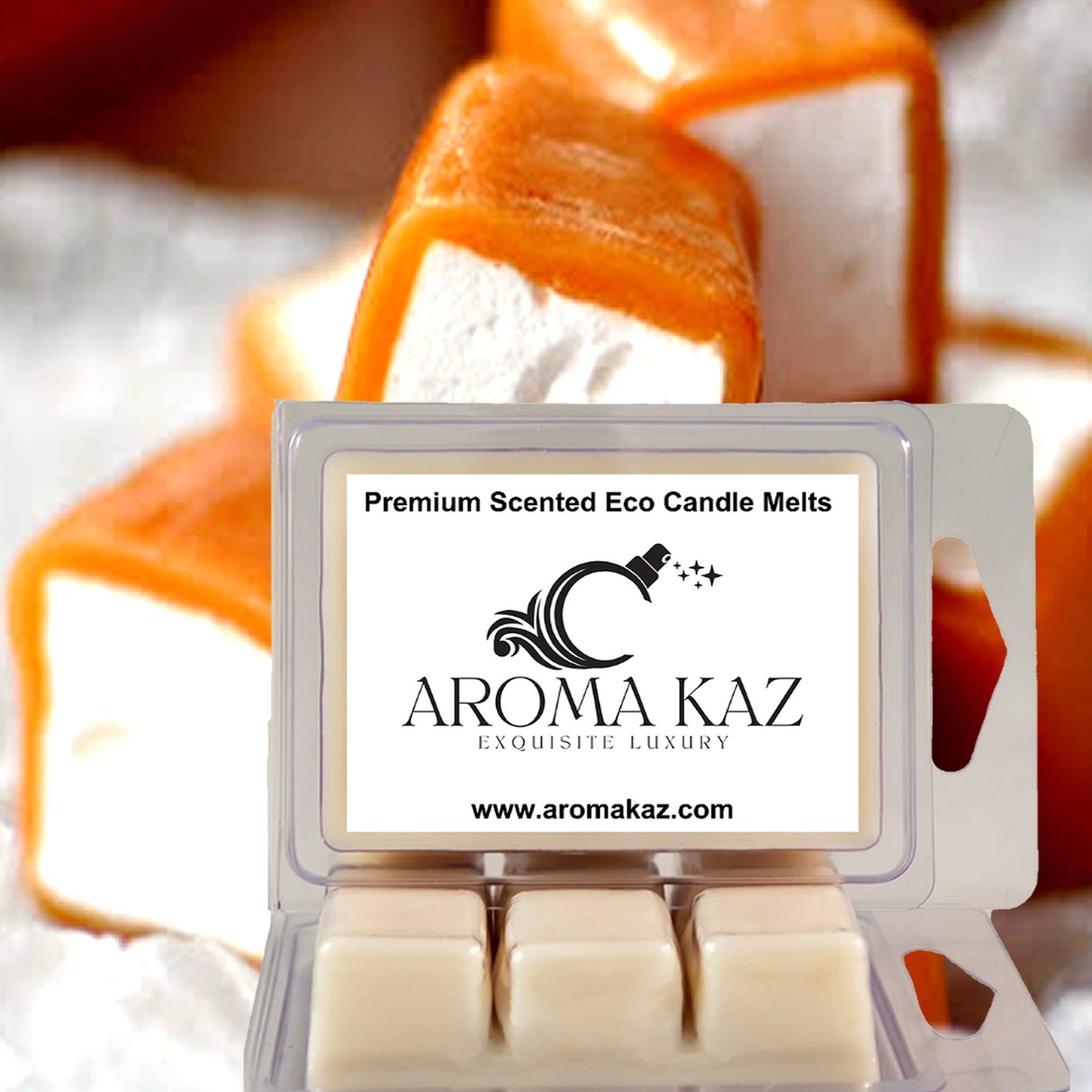 Caramel Cheesecake Soy Wax Melts – Hand-Poured, Plant-Based & Vegan