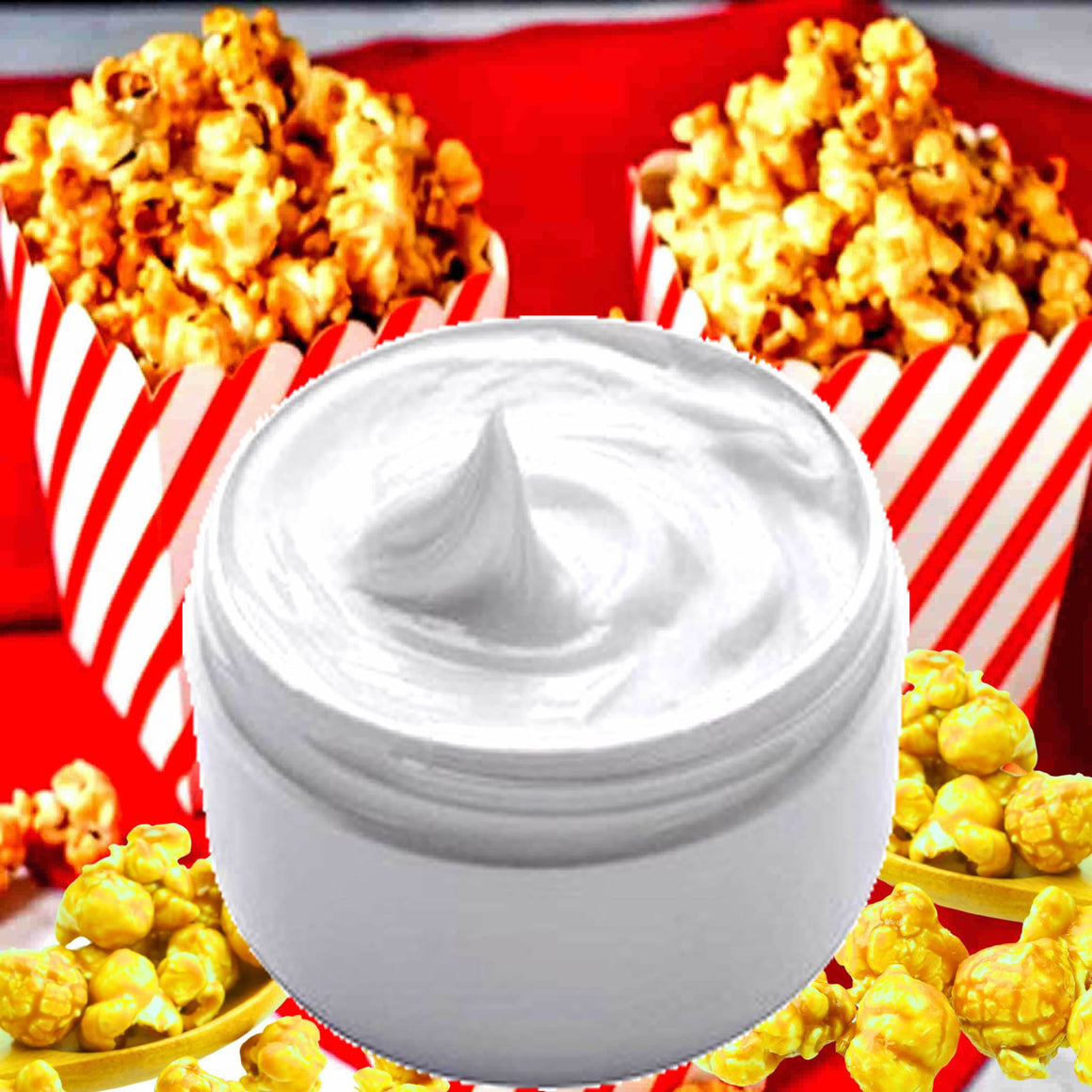 Caramel Popcorn Body & Hand Cream Vegan Cruelty-Free Moisturiser