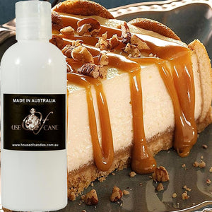 Caramel Vanilla Cheesecake Scented Body Wash Shower Gel Skin Cleanser Liquid Soap