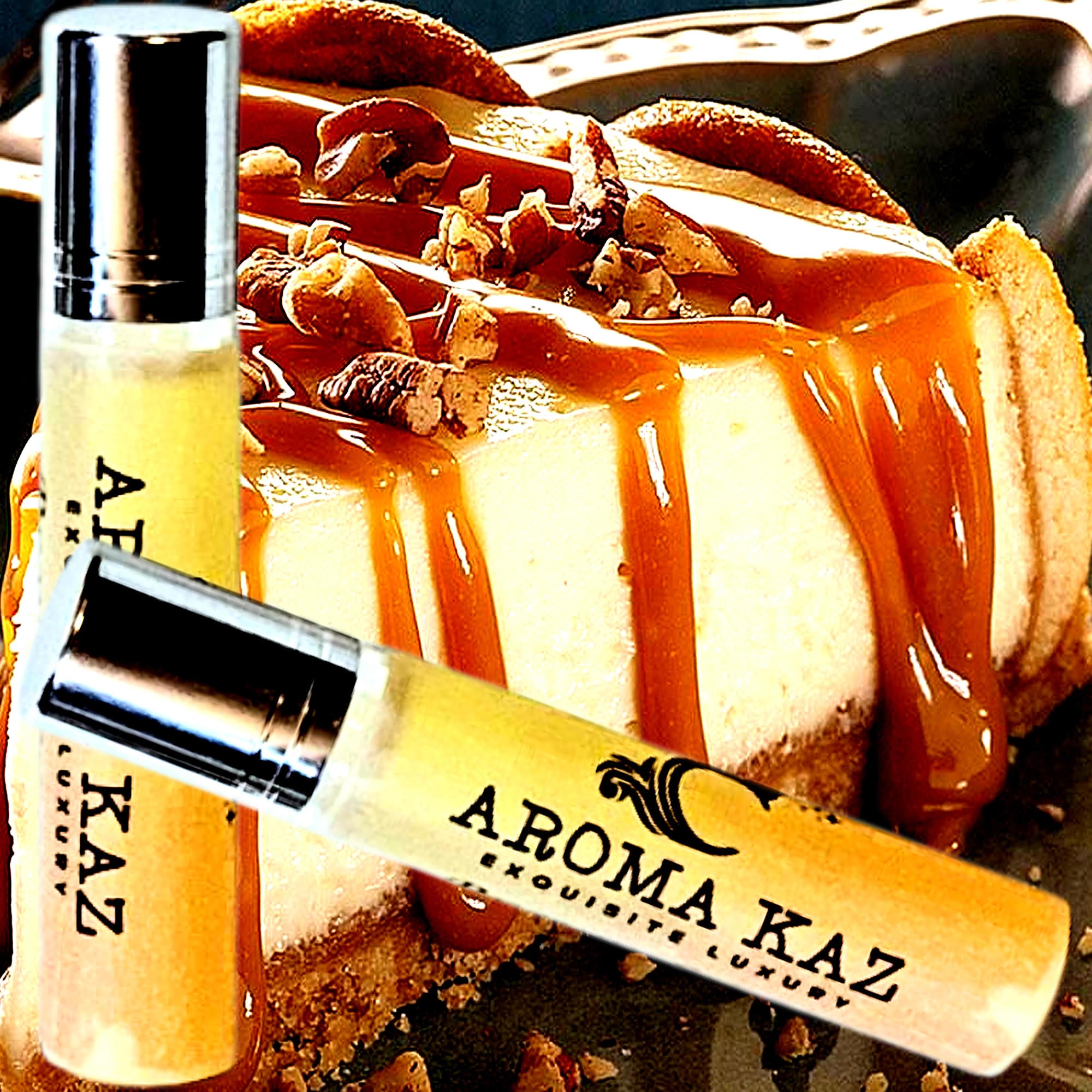 Caramel Cheesecake Roll-On Perfume Plant-Based Vegan Cruelty Free