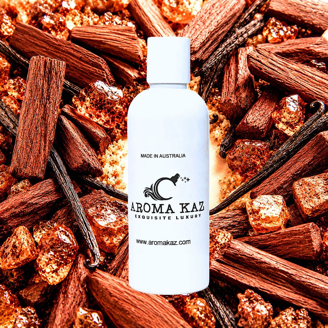 Sandalwood Vanilla Musk Body Wash Shower Gel – vegan, cruelty-free featuring warm sandalwood, creamy vanilla, and exotic musk, handmade in Australia.