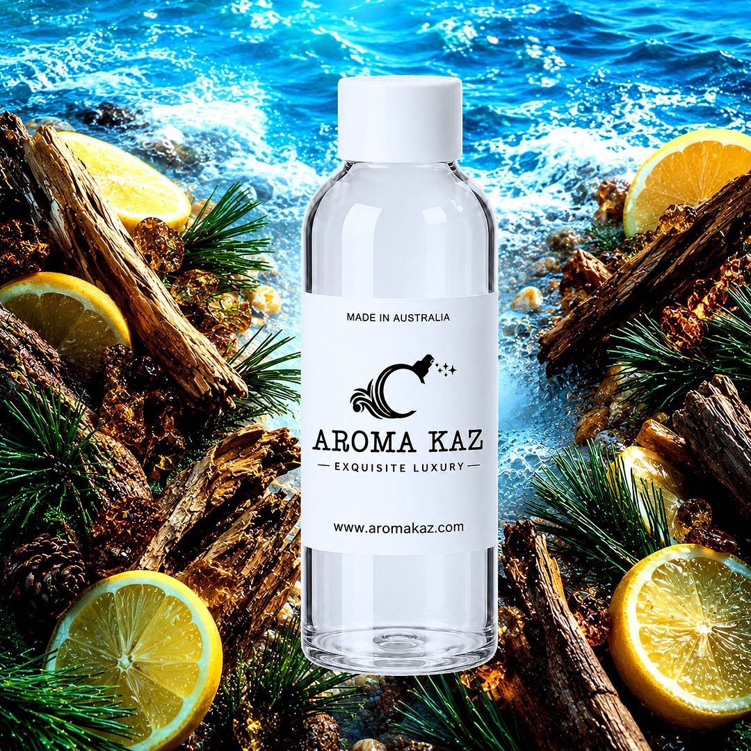 Frenzy For Men fragrance oil for candle making, soap making and perfume blending – vegan, cruelty-free featuring bold masculine citrus, woods, and musk, handmade in Australia.