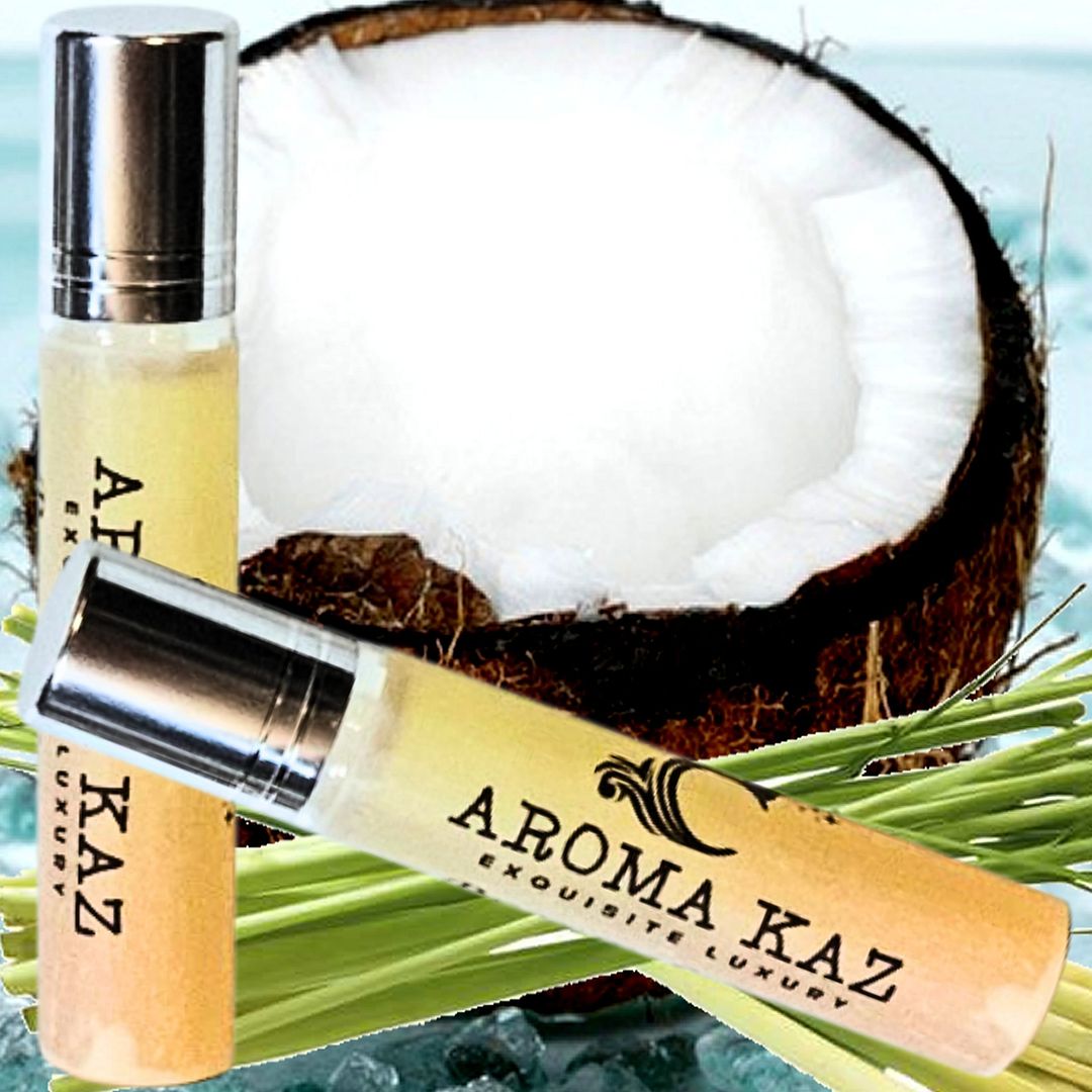 Coconut Lemongrass Roll On Perfume Fragrance Oil