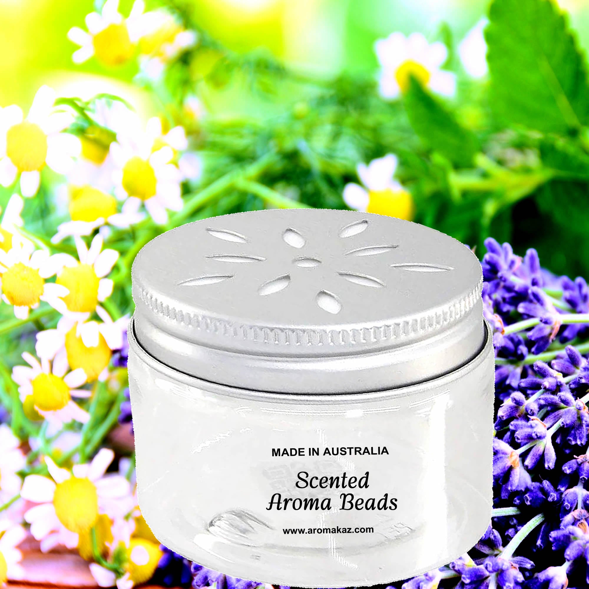 Chamomile & Lavender Air Freshener Aroma Beads - Room, Car, Pantry, Pet Areas, Linen