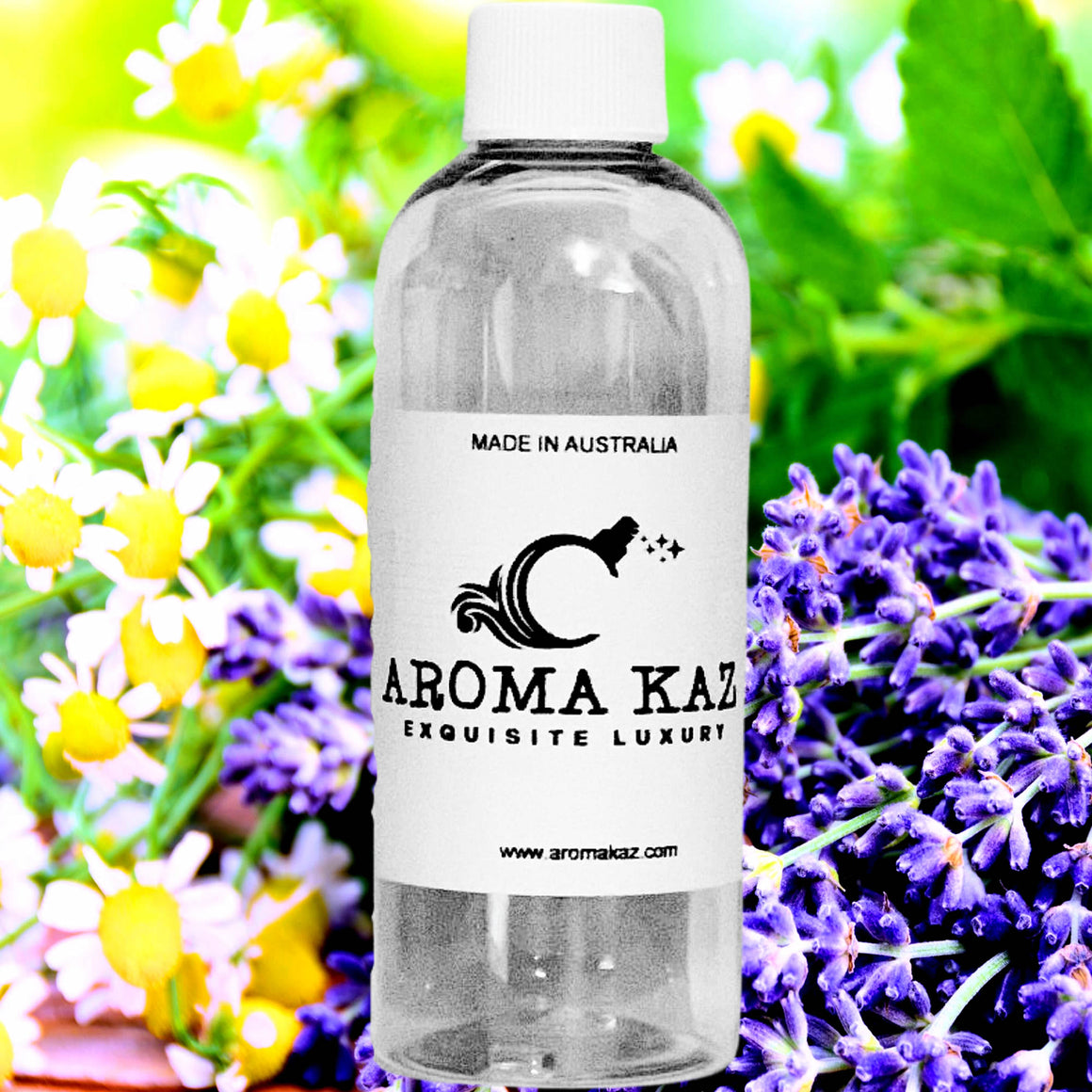 Chamomile & Lavender fragrance oil for candle making, soap making and perfume blending – vegan, cruelty-free featuring calming chamomile and lavender herbal aroma, handmade in Australia.