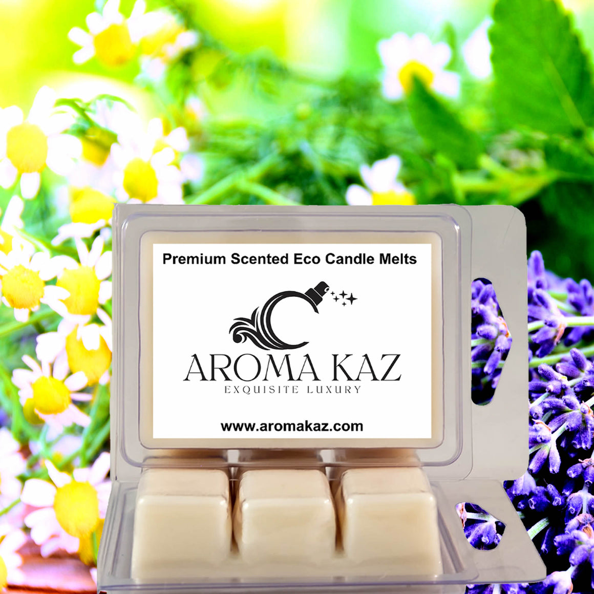 Chamomile & Lavender Soy Wax Melts – Hand-Poured, Plant-Based & Vegan