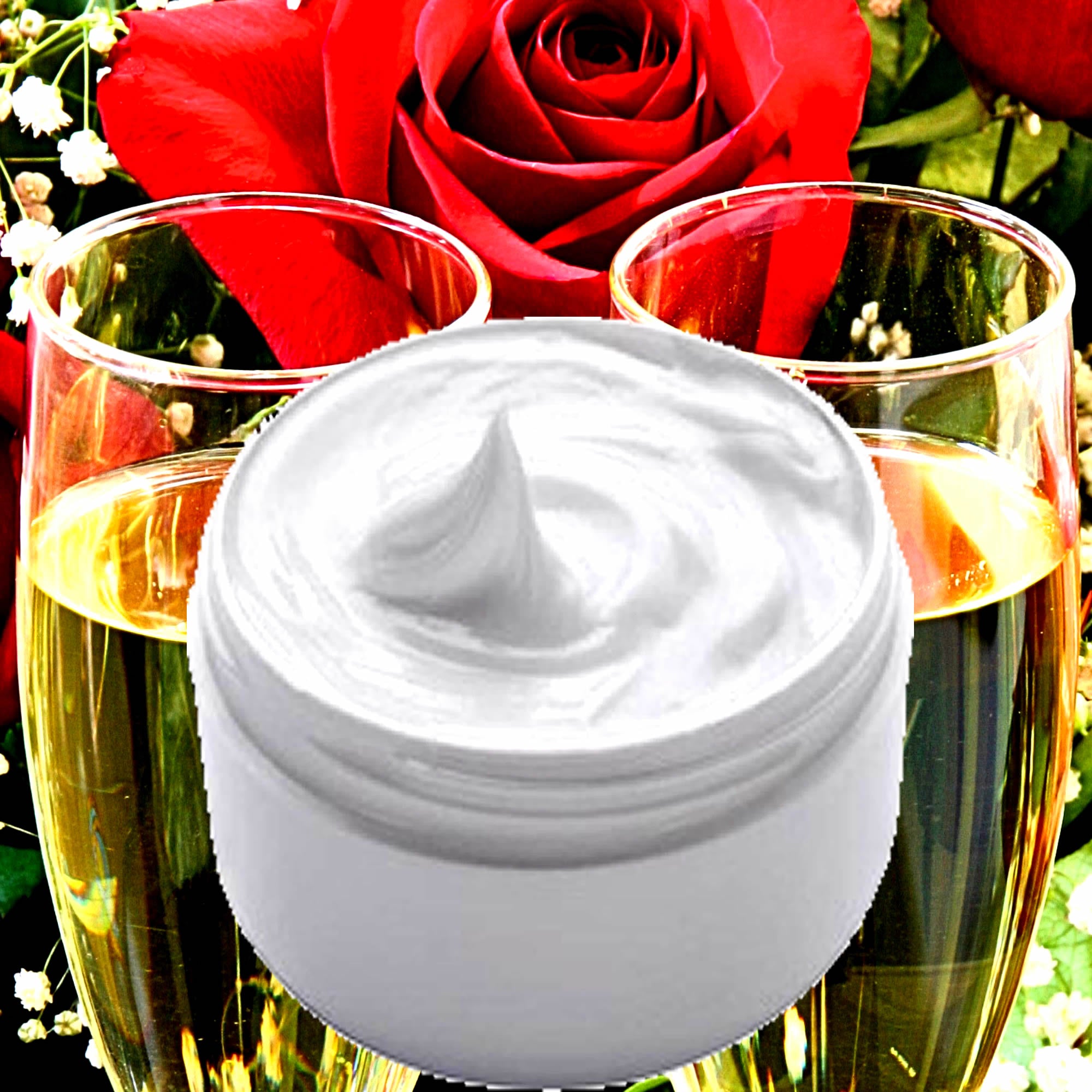 Champagne Roses Body & Hand Cream Vegan Cruelty-Free Moisturiser